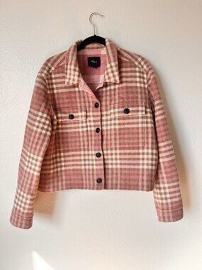 Rails Pink Plaid Jacket
